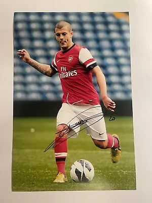 HAND SIGNED Jack Wilshere Arsenal 12X8 PHOTO • £14.99