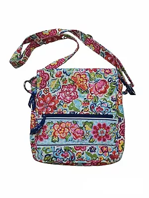 Vera Bradley MESSENGER Crossbody HOPE GARDEN MAILBAG Hipster Shoulder Medium Bag • $24