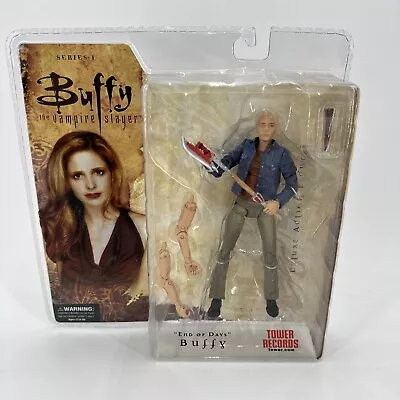 Buffy The Vampire Slayer Tower Records Exclusive Buffy  End Of Days  Figure • $24.95