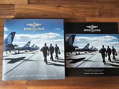 £14.99 • Buy BREITLING 1884 CHRONOLOG 2017 CATALOGUE Watch Book Brochure + Price List 2016/17
