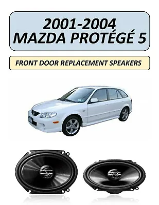 $61 • Buy NEW For MAZDA PROTEGE 5 2001-2004 FRONT DOOR Speakers Replacement Kit, PIONEER