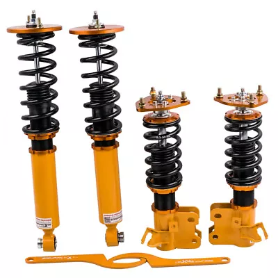 Maxpeedingrods 24 Way Adj. Coilovers Lowering Kit For Nissan S14 240SX 1995-1998 • $308.48