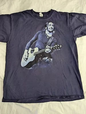 Jake Owens T Shirt Men's Size Large Blue Double Sided • $13.99