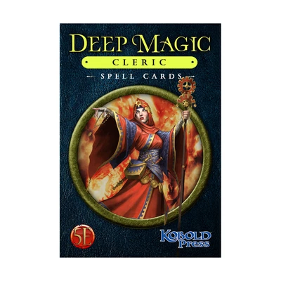 $42.55 • Buy Kobold Press D&D 5E Cleric Spell Cards SW