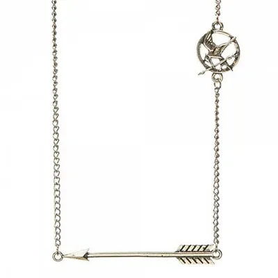 The Hunger Games Movie: Mockingjay Gold Toned Arrow Necklace LICENSED NEW UNWORN • $5.99