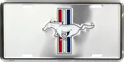  Mustang (silver)  License Plate (L6) • $12.95