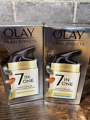 2 Olay Total Effects 7 In One Moisturizer (Fragrance-Free) 1.7 Oz. • $26.99