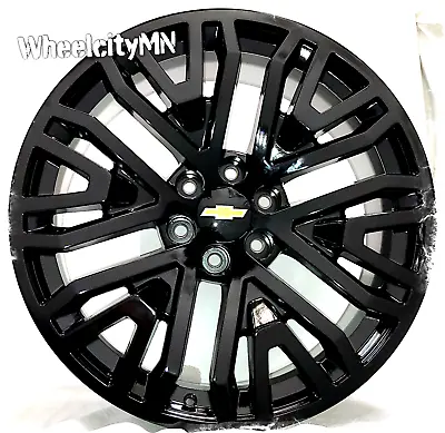 20 Inch Gloss Black 2021 Chevy Tahoe Suburban LTZ OE Replica 5906 Wheels 6x5.5  • $999.99