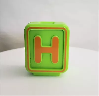 Vtech Alphabet Blocks Sit To Stand Train Replacement Block H / Hat • $9.95