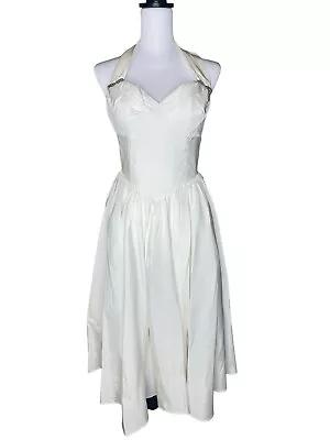 Flirtations Alfred Angelo Vintage Marilyn Monroe Size X-Small White Dress • $24.50