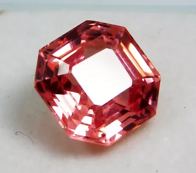 Certified 6.60 Ct Natural Rose Pink Brazilian Morganite Radiant Cut Gemstone • $110.59