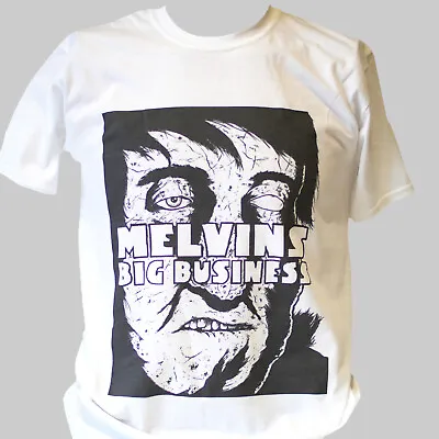 Melvins Big Business Metal Hardcore Punk Rock White Unisex T-shirt S-3XL • £14.99