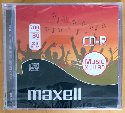 £4 • Buy Maxell Xl-ii 80 Cd-r For Audio Brand New And Sealed