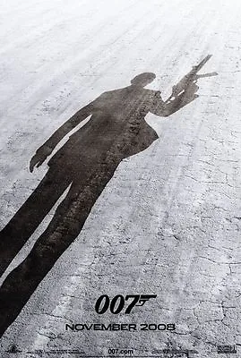 007 QUANTUM OF SOLACE 2008 Advance Teaser Version Promo Mini Movie Poster Craig • $5.99