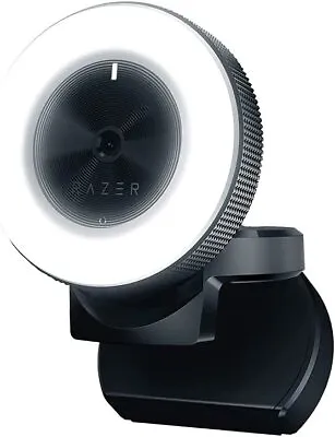 Razer Kiyo - Desktop Streaming Camera With Ring Light - High FPS HD Video - US • $141.56