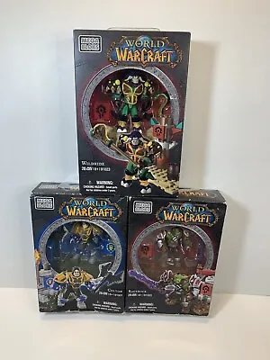 Mega Bloks World Of Warcraft Wildhide Figure Lot. • $89