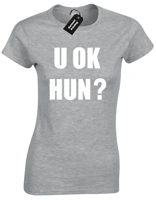 U Ok Hun Ladies T Shirt Tee Funny Joke Status Novelty Printed • £7.99