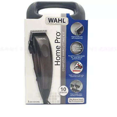 Wahl Home Pro Home Haircut Hair Clippers 10pc Clipper Set Mens Grooming Kit DIY • $37.97