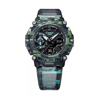 Casio G-Shock Iridescent Digital  Blazing Translucent Resin Watch GA2200NN-1A • $99.99