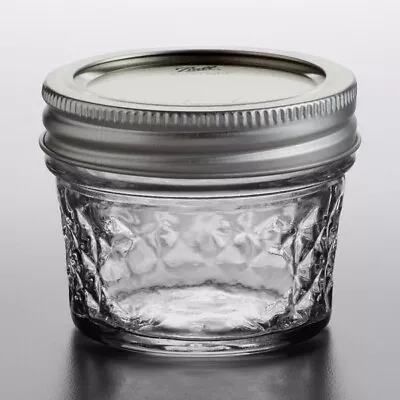 Ball Mason 4oz Quilted Jelly Jars With Lids And Bands Set Of 2 (Free Shipping) • $10.77