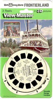 Walt Disney World Frontierland 3d View-Master 3 Reel Packet SEALED  • $34.99