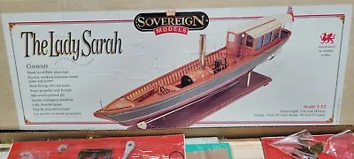Sovereign Models The Lady Sarah 1:12 Scale With Live Steam Engine New In Box • $2000