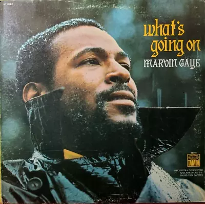 Marvin Gaye  What's Going On  LP 1971 Tamla Records T 310 (VINYL G+/JACKET VG+) • $30.99