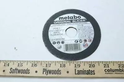 Metabo Slicer Cutoff Wheel A60TZ 4-1/2  X .040  X 7/8  655331000 • $2.78