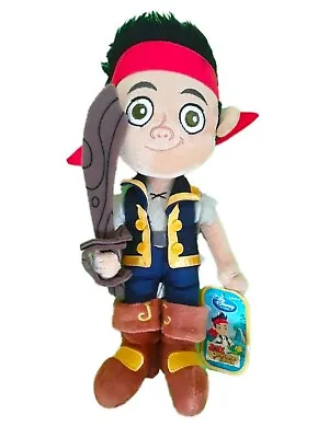 Jake And The Neverland Pirates 12  Plush Toy Disney Junior With Tag • £8.49