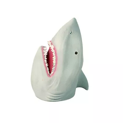 Fumfings Animal Great White Shark Handpuppet 12cm Soft Toy Props Kids Assorted • $22