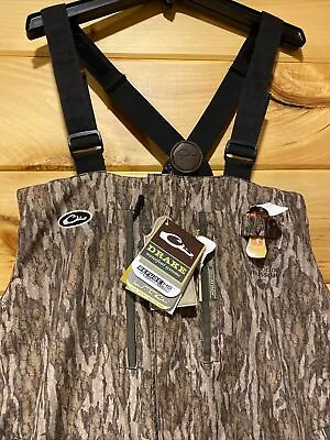 DRAKE WATERFOWL GUARDIAN ELITE REALTREE BIBS NEW With Tags MEN'S Size 2XL • $140