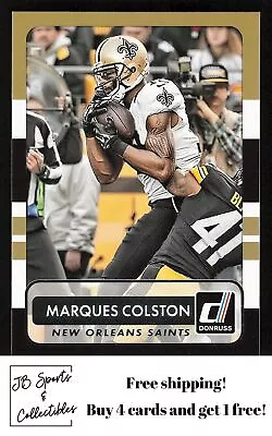 2015 Donruss Marques Colston #91 New Orleans Saints • $1.49