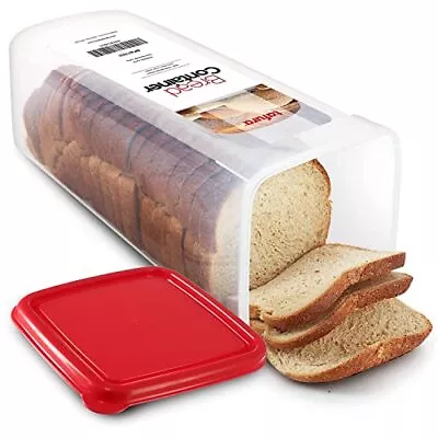 Tafura Bread Container | Bread Storage Container | Plastic Bread Box | Bread Loa • $17.72