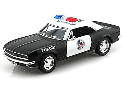New 5  Kinsmart 1967 Chevrolet Camaro Z/28 Police Car Diecast Model 1:37 Chevy • $7.93