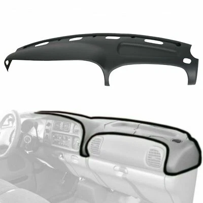 $75.70 • Buy Grey Dash Cover For Dodge Ram 1500 2500 3500 98-01 Molded Dashboard Overlay Cap