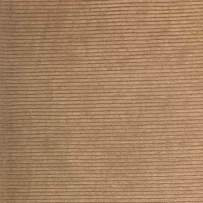 High Quality Sandy Brown Beige Needle Cord Fabric Upholstery Cushion Craft AF12 • £0.99