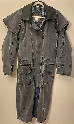 Australian Outback Trading Co. Denim Duster Jacket Trench Coat ~Read Description • $69.99