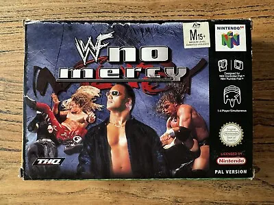 WF No Mercy Nintendo N64 PAL Version Boxed With Manual🔥HOT GAME🔥 • $210