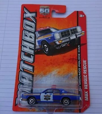 £12 • Buy Matchbox MBX Heroic Rescue Dodge Monaco Police Car 2012
