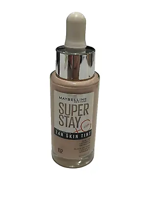 1 Piece Maybelline Super Stay Skin Tint Foundation #102  1.0 Fl.Oz Brand New • $13.99