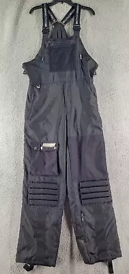 Spyder Coachs Bibs Mens Large Black Insulated Paded Ski Snow • $120