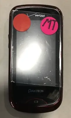 Pantech CDM8992 Hotshot Red Verizon Cell Phone Touch Screen Bluetooth 3G Grade A • $10.40