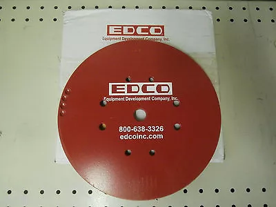 EDCO 19160 Turbo Grinder Accessory Red General Purpose Disc • $614.99