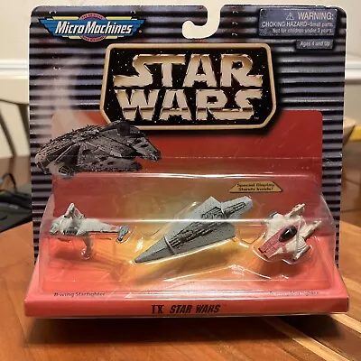 Star Wars Micro Machines IX 1997 B-Wing A-Wing Super Star Destroyer • $17.99