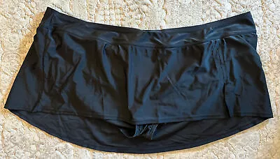 Liz Lange  Maternity Bikini Skirt Bottom Only Black Bathing Suit Swim Womens XXL • $5.99