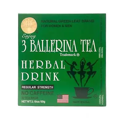 3 Ballerina Tea Herbal Drink - Regular Strength • $8.50