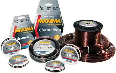 Maxima Chameleon Monofilament Fishing Line Leader Hi-Tensile -100m Spool All B/S • $5.72