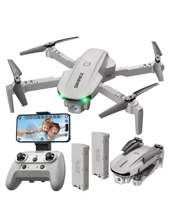 SIMREX X800 Drone With Camera For Adults Kids 1080P FPV Foldable Quadcopter... • £39.99