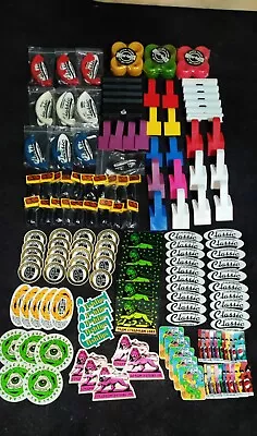 Nos 1980's Old School Skateboard Lot Wheels Nose Bone The Bird Lapper Z-Flex • $389.99