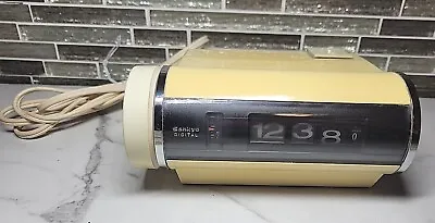 Vintage SANKYO Digital Alarm Flip Clock Model 401 White Japan WORKS! EUC • $79.99